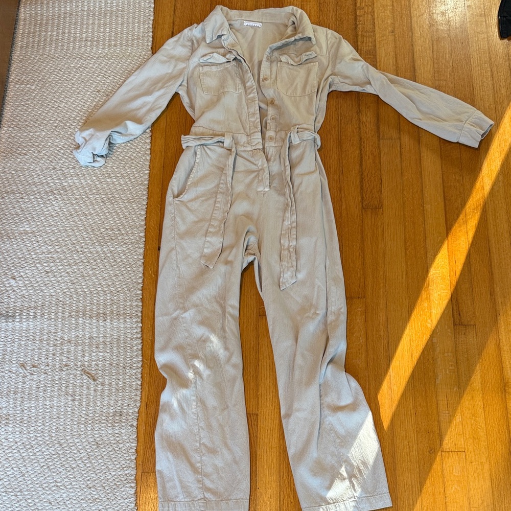 LACAUSA Light Gray Jumpsuit